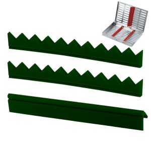 Silikonowa wkładka do kasetki Midi zielona