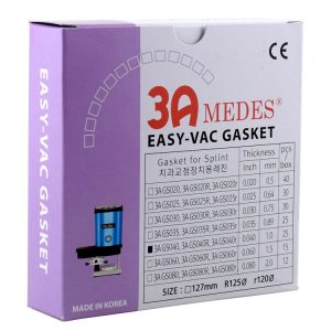 Płytka termoformowalna twarda, kwadratowa 127 x 127 mm, 0.50mm/.020", 40 szt.