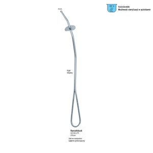 Zgłębnik ginekolog. Ramathibodi sztywny 275mm