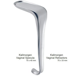 Kallmorgen vaginal specula set 70 x 40 mm, 70 x 33 mm, fig.1