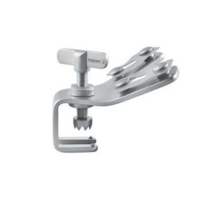 Yasargil-Leyla System haków czaszkowych, mocowanie do czaszki na 2 ramiona