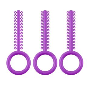 ElastoMax Uno-I ligatury liliowy (40 pasków, 1040 szt.)