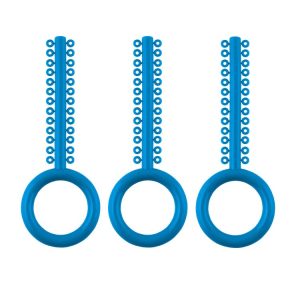 ElastoMax Uno-I ligatury aqua (40 pasków, 1040 szt.)