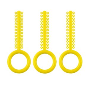 ElastoMax Uno-I ligatury żółte (40 pasków, 1040 szt.)