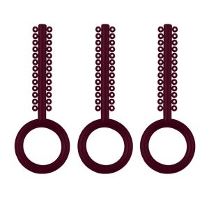 ElastoMax Uno-I ligatury perłowy purpurowy (40 pasków, 1040 szt.)