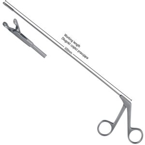 Kleszczyki Jako mikro laryngolog-bronchoskopijne kielichowe 2mm/300mm
