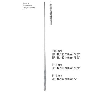 Aplikator do waty Farrel, okrągła końcówka Ø 0.9mm/140mm