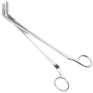 Kleszcze Spencer-Wells zaciskowe do histerektomii kąt 90' 240mm