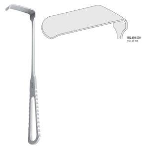 Retractor Langenbeck-English Pattern 65x25mm, 220mm