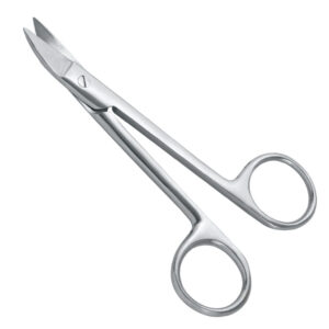 Scissors crown Bee Bee curved 105mm saw edge