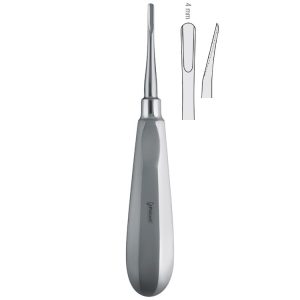 Dźwignia - luksator zagięta 4mm