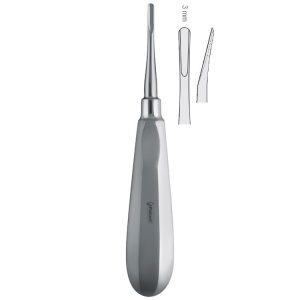 Dźwignia - luksator zagięta 3mm