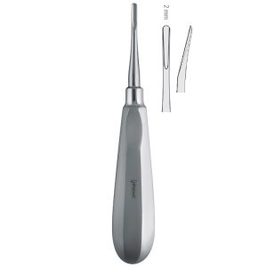 Dźwignia - luksator zagięta 2mm