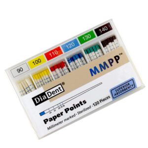 Ćwieki papierowe Diadent MMPP o odchodzeniu .02 asortyment 90-140 (120 szt.)