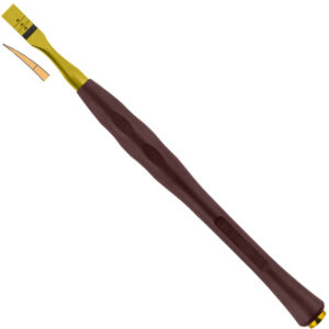 Century-Line Osteotome with marking curved 6mm