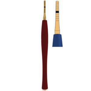 Century-Line Condensing Osteotome, straight 2.8-3.5 mm (Blue)