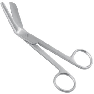 Scissors episiotomy Braun-Stadler angled 220mm