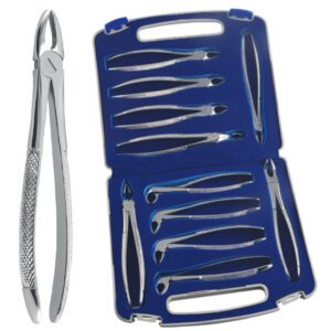 Extracting forceps European Pattern set of 11