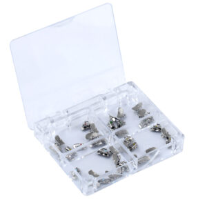 Buccal tubes organizer 60 x 50 x 10 mm