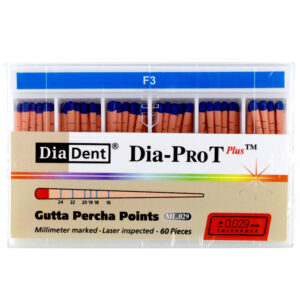 Dia-Pro T Gutta Percha Points (ProTaper) #F3 (60 pieces)