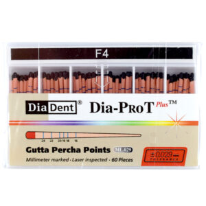 Dia-Pro T Gutta Percha Points (ProTaper) #F4 (60 pieces)