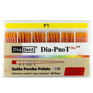 Dia-Pro T Gutta Percha Points (ProTaper) #F1 (60 pieces)