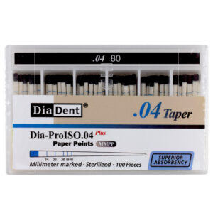 Diadent paper points Dia ProISO .04 Plus # 80 (100 pieces)