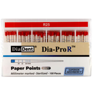 Dia-Pro R Paper Points (Reciproc) #25 (100 pieces)