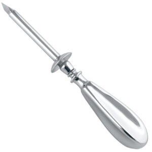 Ascites trocar chrome plated 21FG, 140mm