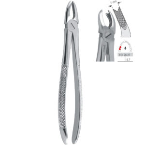 Extraction forceps European pattern fig. 90