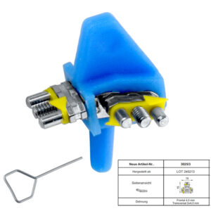 Multiple-Sectors Screws by Bertoni 2x 3.5 mm