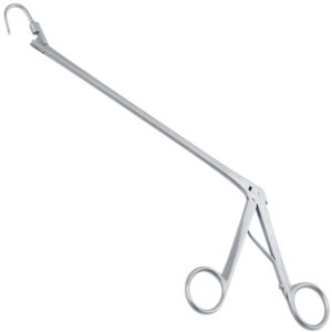 Miya Hook Ligature & Suture carrier forceps 200mm
