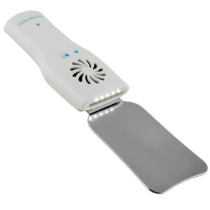 Photographic mirror stainless steel Set of 4 with LED light