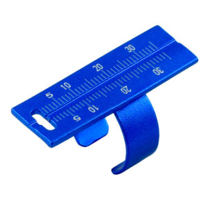 Endometer aluminum autoclavable for left or right hand
