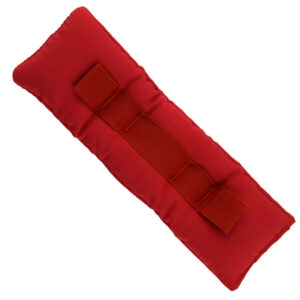 Cervical comfort neck pads red