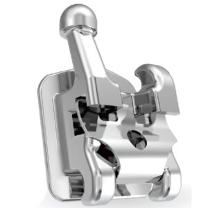 Zestaw zamków metalowych samoligatur.Roth .022" 7x7, z haczykiem na 3,4,5, 28 szt.