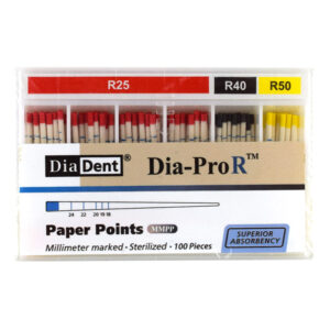 Dia-Pro R Paper Points (Reciproc) #25/40/50 (100 pieces)