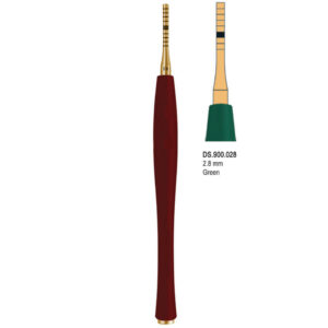Century-Line Sinus osteotome concave straight 2.8mm (Green)
