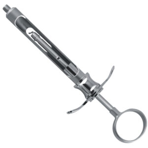 Brass Series Syringe manual aspirating type C 1.8ml. metric