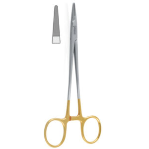 Falcon-Grip Needle holder Crile-Wood Plain 150mm TC