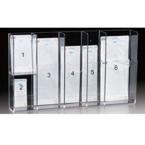 Sterilization pouch dispenser multiple sizes
